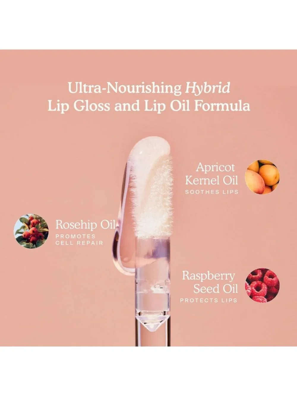 Hydrating Clear Lip Gloss Jelly - Non-Sticky High-Shine Formula for Sensitive